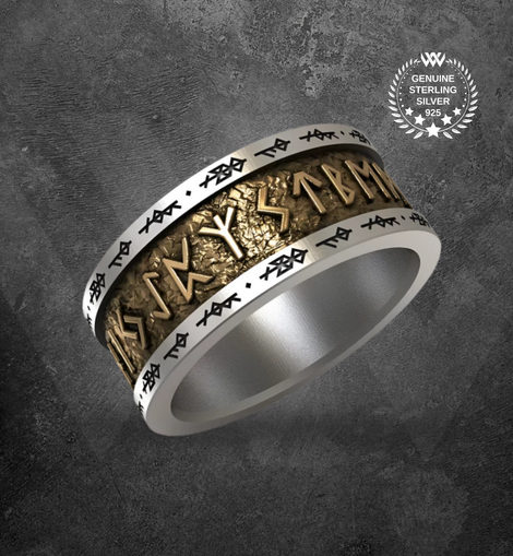 Eternal Runes Spinner Ring