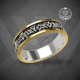 Valknut Eternity Ring