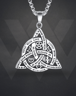 Triquetra Blessings Necklace