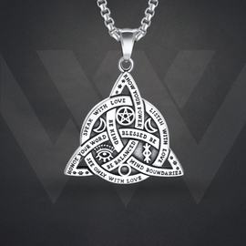 Triquetra Blessings Necklace