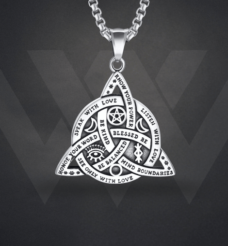 Triquetra Blessings Necklace