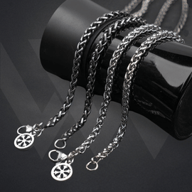 Customizable Silver Chain Collection