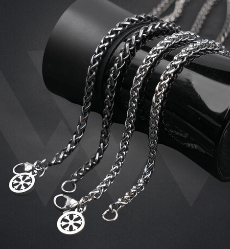 Customizable Silver Chain Collection