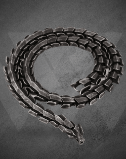 Jörmungandr Serpent Chain Necklace