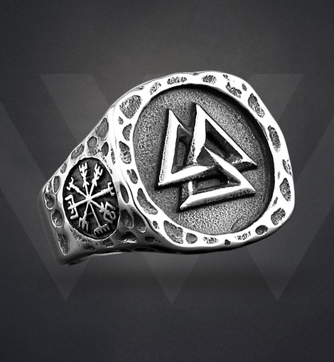 Valknut High-Grade Viking Ring