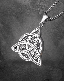 Triquetra Blessings Necklace