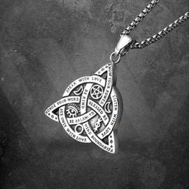 Triquetra Blessings Necklace