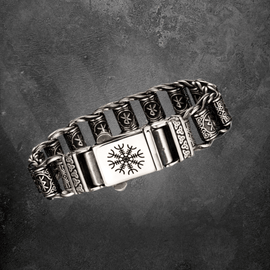 sacred runic pattern Bracelet