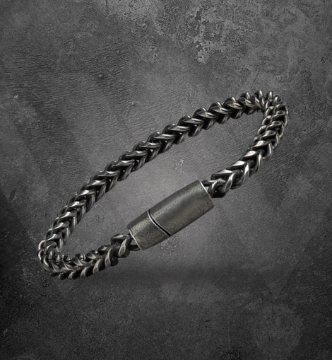 Forged Steel Viking Bracelet