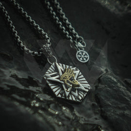 Nordic Viking Guardian Totem Necklace