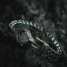 Odin's Raven Guardian Bracelet